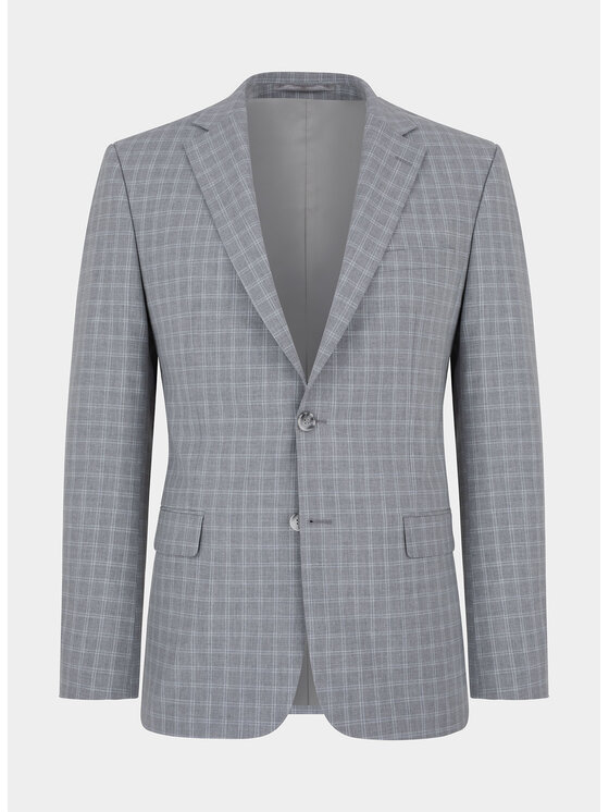 Pako Lorente Pako Lorente Marynarka P22SF-3G-008 Szary Slim Fit