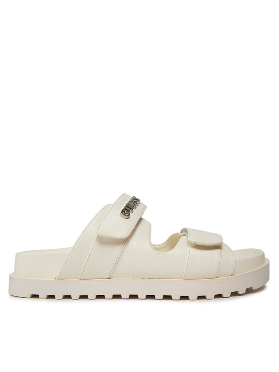 Guess Guess Шльопанці Fabulon FLJFBU ELE19 Écru