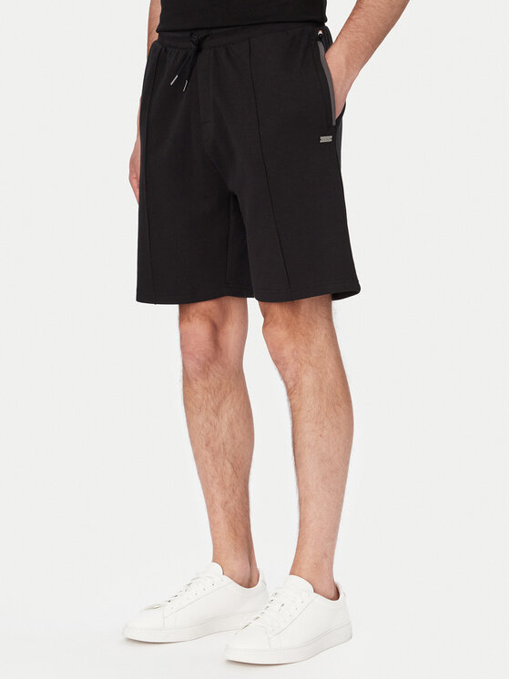 BOSS BOSS Sportiniai šortai Sense 50561490 Juoda Regular Fit