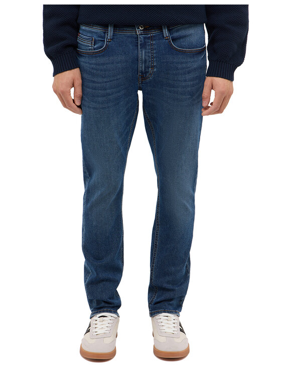 Mustang Mustang Jeansy Style Oregon Slim Niebieski Slim Fit