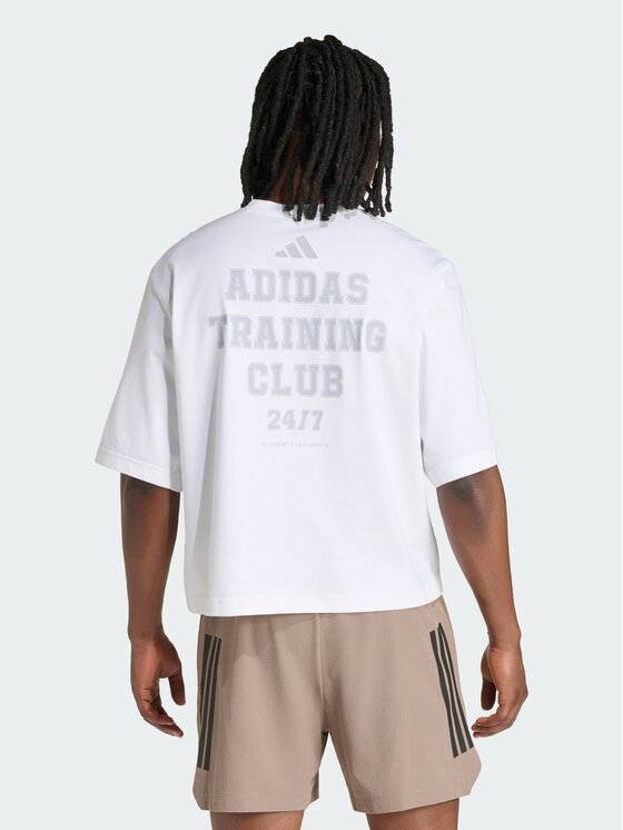adidas adidas Technisches T-Shirt D4T Primelift KT1653 Weiß Regular Fit
