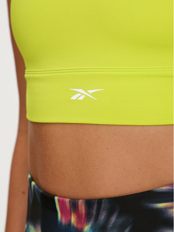 Reebok Reebok Marškinėliai Train High Support 100076272 Žalia Slim Fit