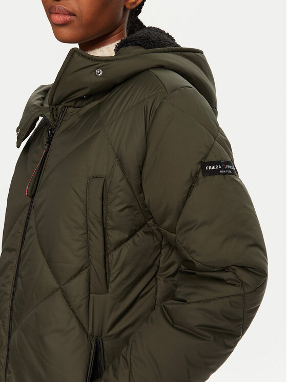 Frieda & Freddies Frieda & Freddies Зимно яке 3839 Зелен Regular Fit