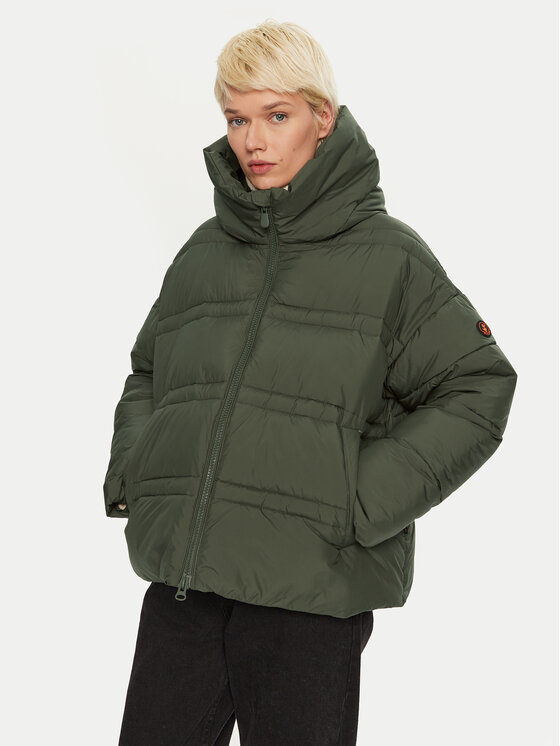 Save The Duck Save The Duck Télikabát D31904W RECY19 Zöld Relaxed Fit