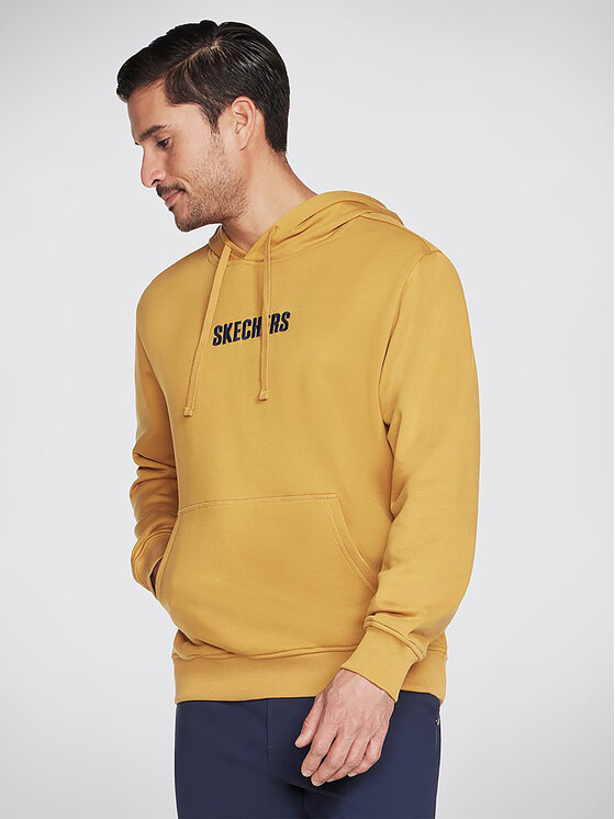 Skechers Skechers Pluus Sweats Incognito Hoodie HD6 Kuldne Regular Fit