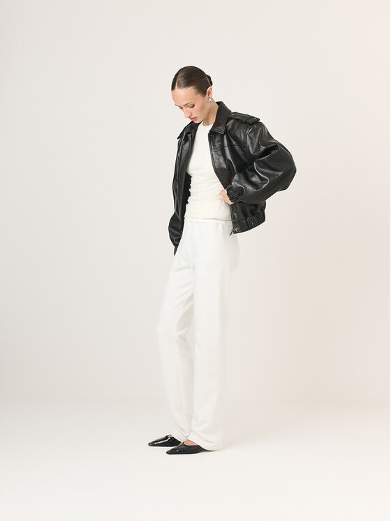 La Mania La Mania S dlhými rukávmi MARC Biela Classic Fit