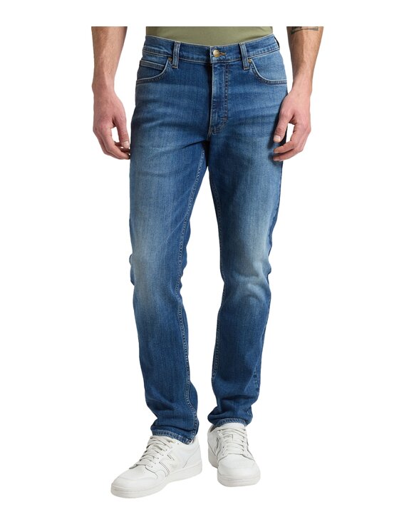 Lee Lee Jeansy 112386552 Niebieski Skinny Fit