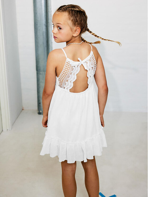 NAME IT NAME IT Rochie de vară 13227423 Alb Regular Fit