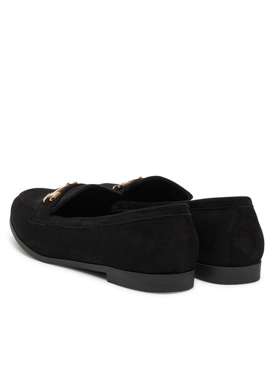 DeeZee DeeZee Loafersy HXG2106-27 Czarny