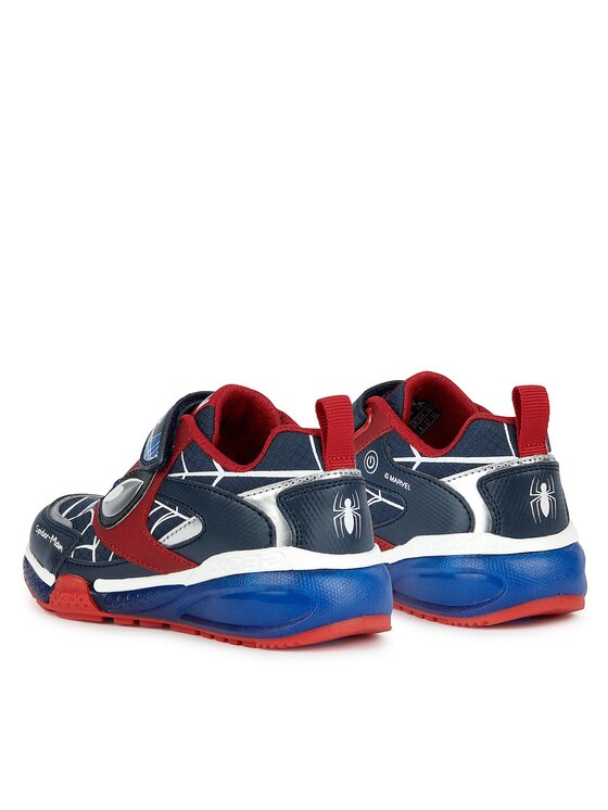 Geox Geox Sneakersy SPIDER-MAN J Bayonyc Boy J36FED 0FUCE C0833 DD Granatowy