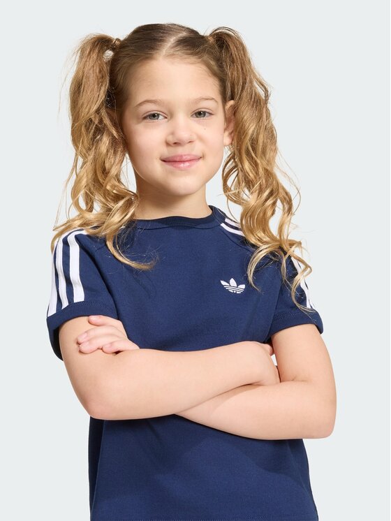 adidas adidas T-Shirt 164846 Granatowy Loose Fit