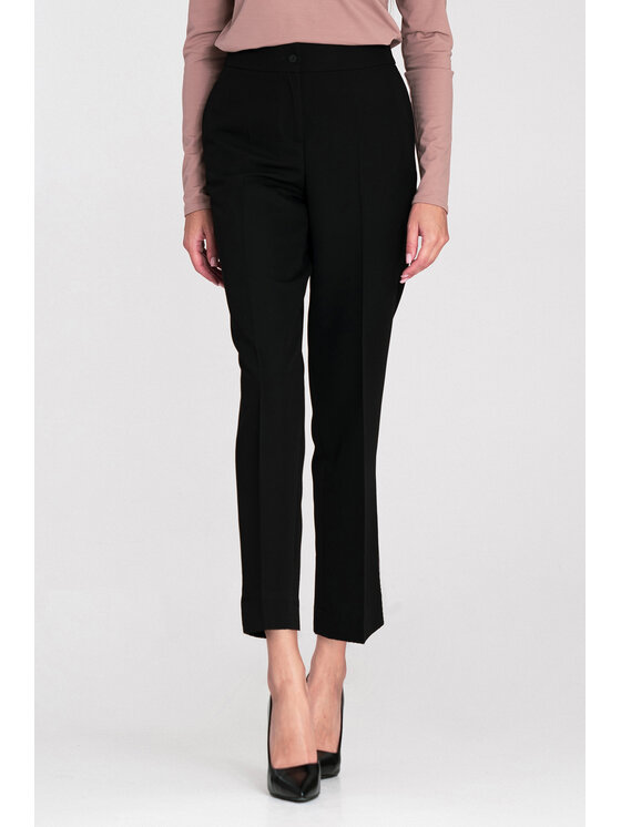NIFE NIFE Dámské kalhoty SD117 Černá Feminine Fit