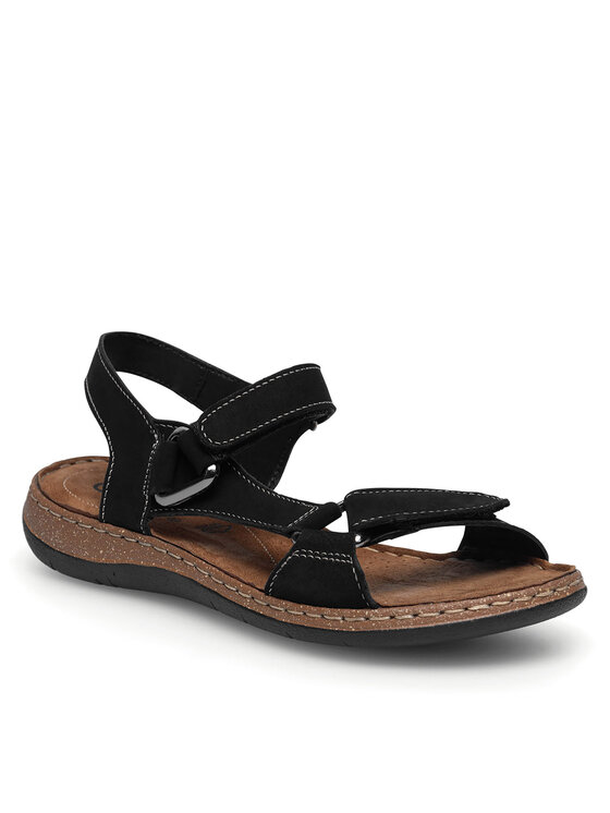 Go Soft Go Soft Sandalen WI23-4773-05 Schwarz