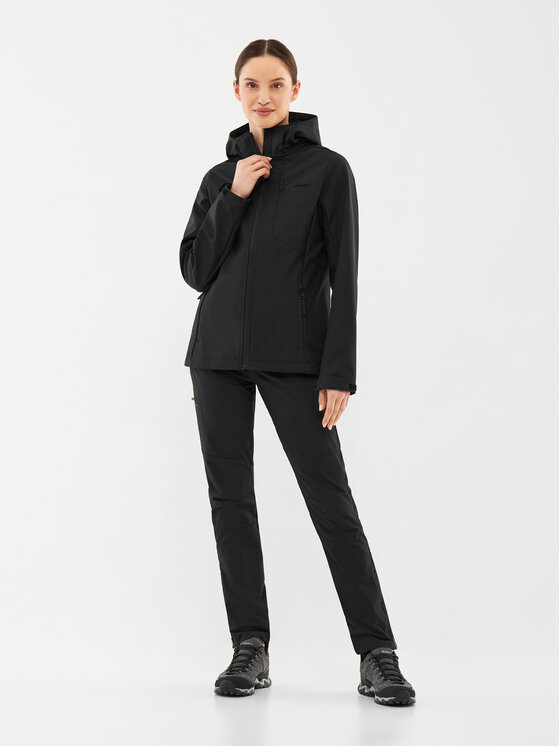 Viking Viking Kurtka outdoor Kerns Lady Czarny Regular Fit