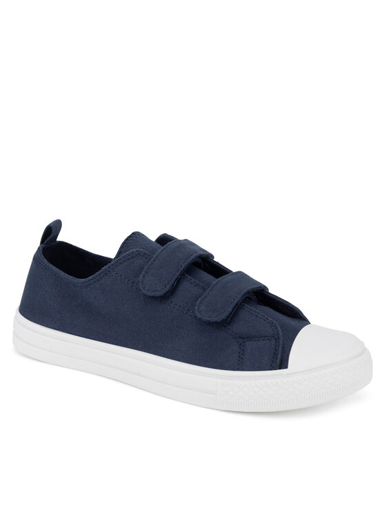 Action Boy Action Boy Sneakers aus Stoff CSS20532-01 Dunkelblau