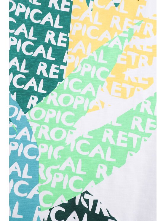Coccodrillo Coccodrillo T-Shirt WC5143301TBJ-001 Biały Regular Fit