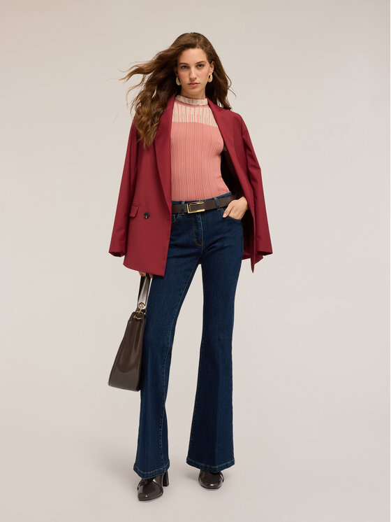 Motivi Motivi Jeans P427Q404035N034 Blu Flare Fit