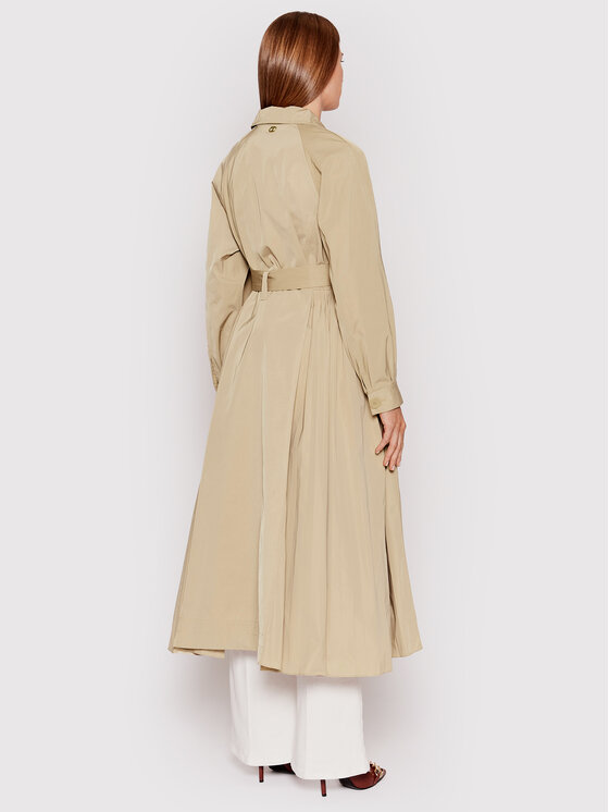 TWINSET TWINSET Tenchcoat 221TP2330 Beige Regular Fit