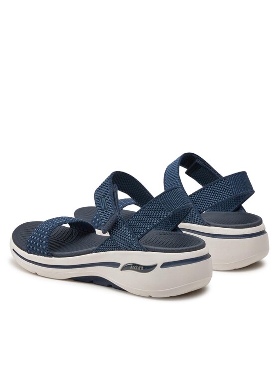 Skechers Skechers Sandalen Go Walk Arch Fit Sandal-Polished 140264/NVY Dunkelblau