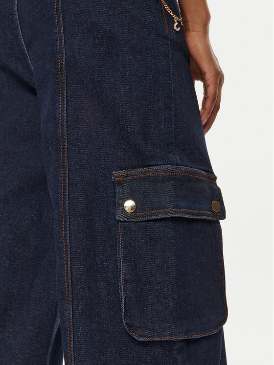 Gaudi Gaudi Jeans 421BD26014 Dunkelblau Wide Leg