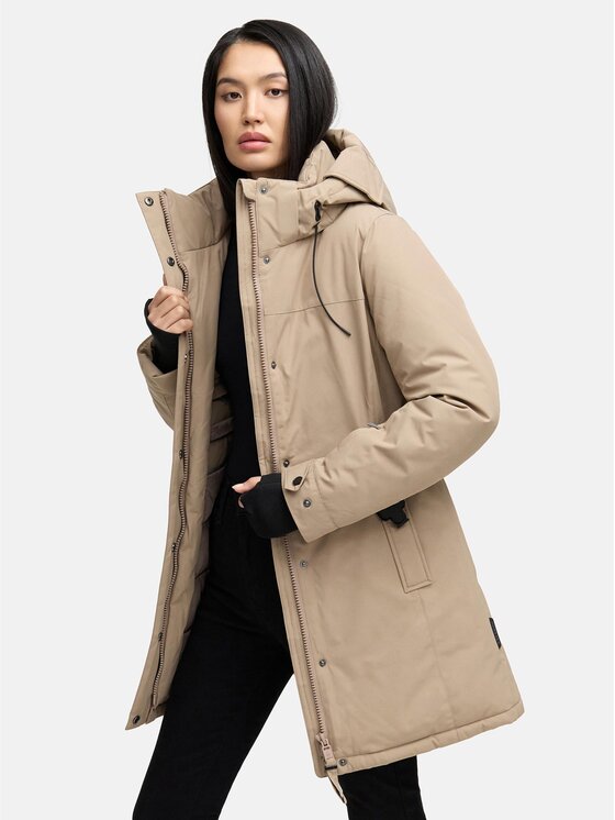 Navahoo Navahoo Kurtka zimowa Frostkuss Szary Regular Fit