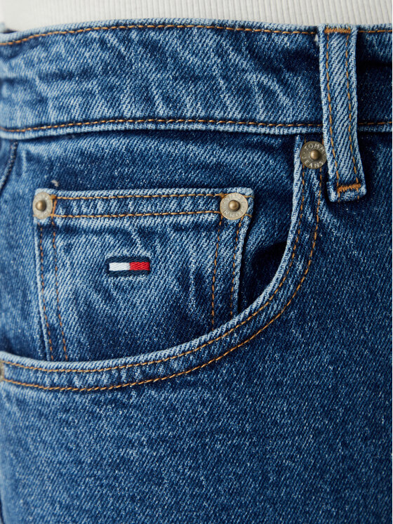 Tommy Jeans Tommy Jeans Farmer DW0DW23464 Kék Mom Fit