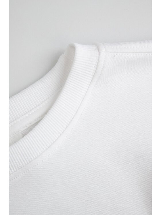 Coccodrillo Coccodrillo Longsleeve ZC6143102HGJ-001 Biały Regular Fit