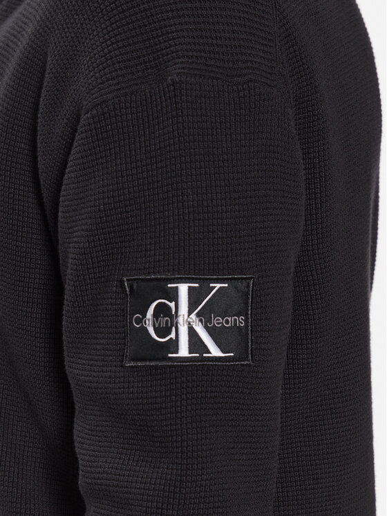 Calvin Klein Jeans Calvin Klein Jeans Kardigan J30J323814 Czarny Regular Fit