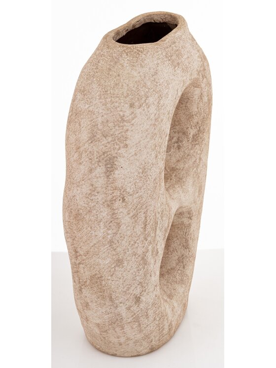 MIAhome MIAhome Wazon ceramiczny 39x28x12 cm CAXITTA big Brązowy