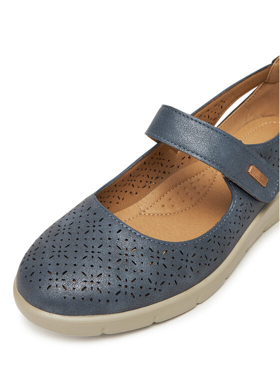 Clara Barson Clara Barson Halbschuhe WFA3588-1 Dunkelblau