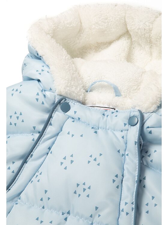 minoti minoti Kombinezon zimowy 31BABYSNOW11 Niebieski Regular Fit