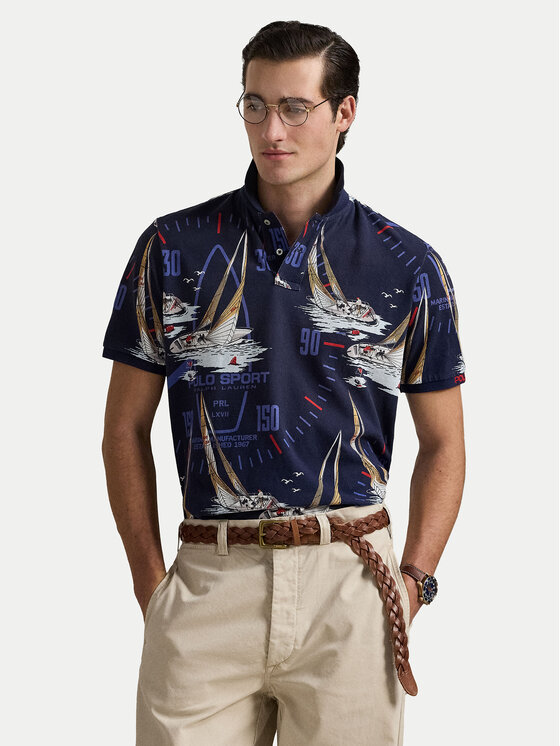 Polo Ralph Lauren Męskie Polo, rozmiar XXL, Grantowe, 710971785001