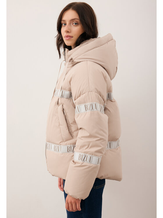 BIZUU BIZUU Kurtka zimowa TOKYO Beżowy Standard Fit