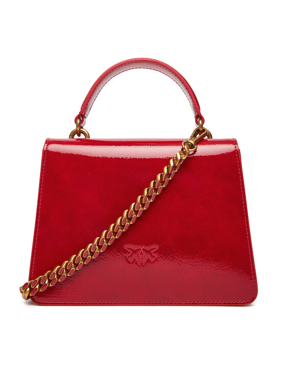 PINKO PINKO Handtasche Love One Top Handle Mini Light PE 25 PLTT 100071 A1UV Rot