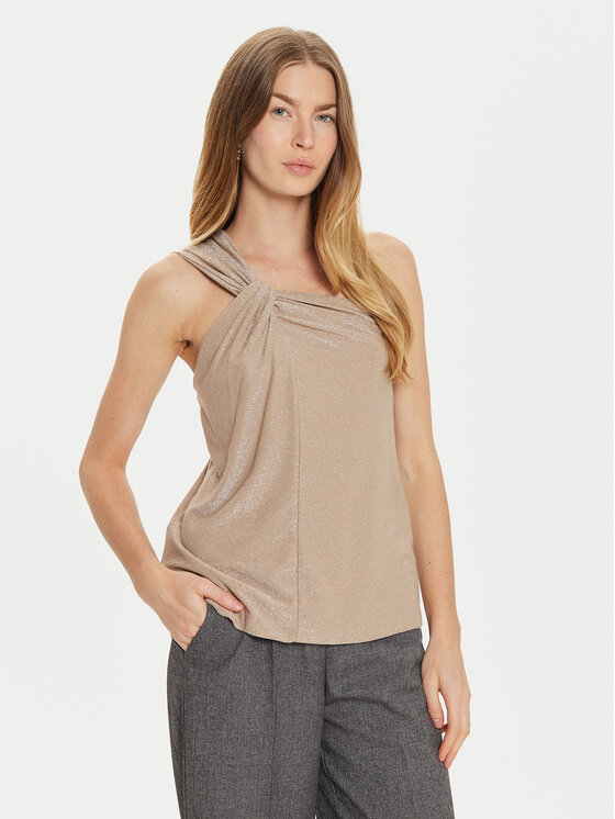Motivi Motivi Bluză G242W003241N Auriu Regular Fit