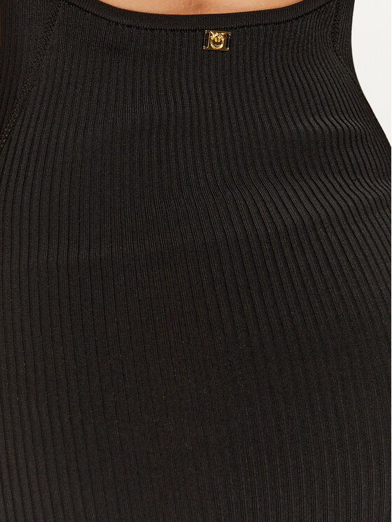 PINKO Pinko Abito da cocktail Beribal 101869 A16R Nero Slim Fit