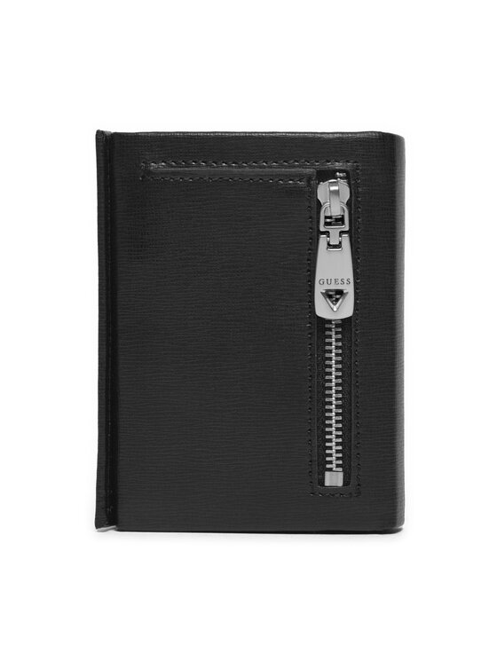 Guess Guess Portofel Mic pentru Bărbați SMMTSL LEA65 Negru