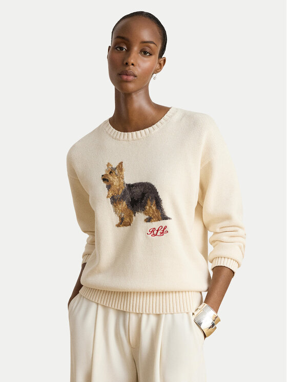 LAUREN RALPH LAUREN LAUREN RALPH LAUREN Kampsun 200B27841001 Helebeež Relaxed Fit