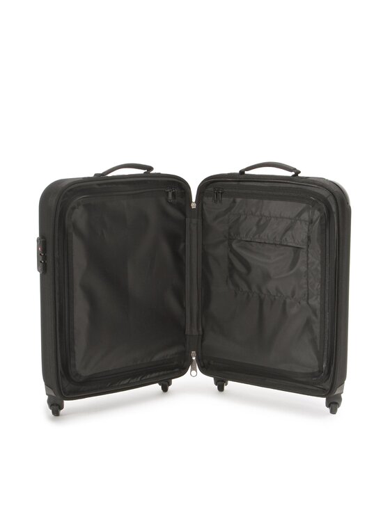 Eastpak Eastpak Малък текстилен куфар Tranzshell S EK00073F Черен