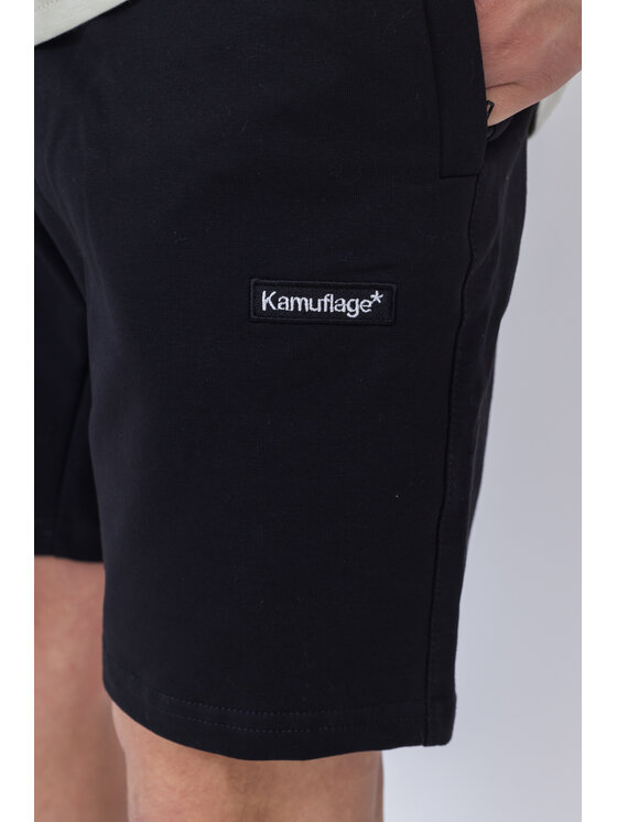 Kamuflage Kamuflage Szorty DOBER$$$ Czarny Basic Fit