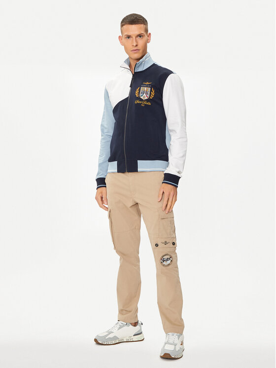 Aeronautica Militare Aeronautica Militare Sweatshirt 241FE1892F419 Écru Regular Fit