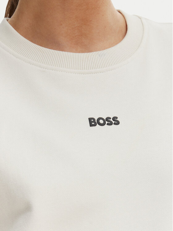 BOSS BOSS Mikina C_Eteia_5 50534821 Krémová Oversize