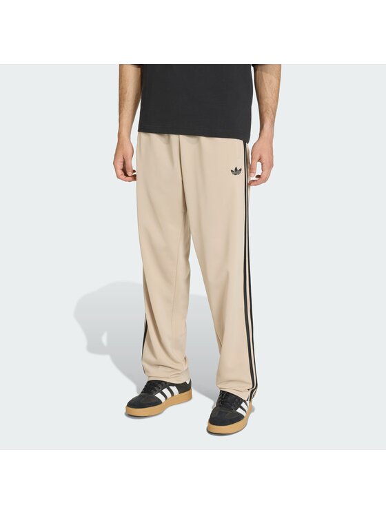 adidas adidas Dressipüksid Firebird KE6679 Beež Loose Fit