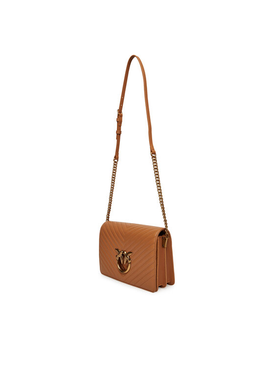 PINKO PINKO Torebka Love Click Classic PE 25 PLTT 100063 A0GK Brązowy