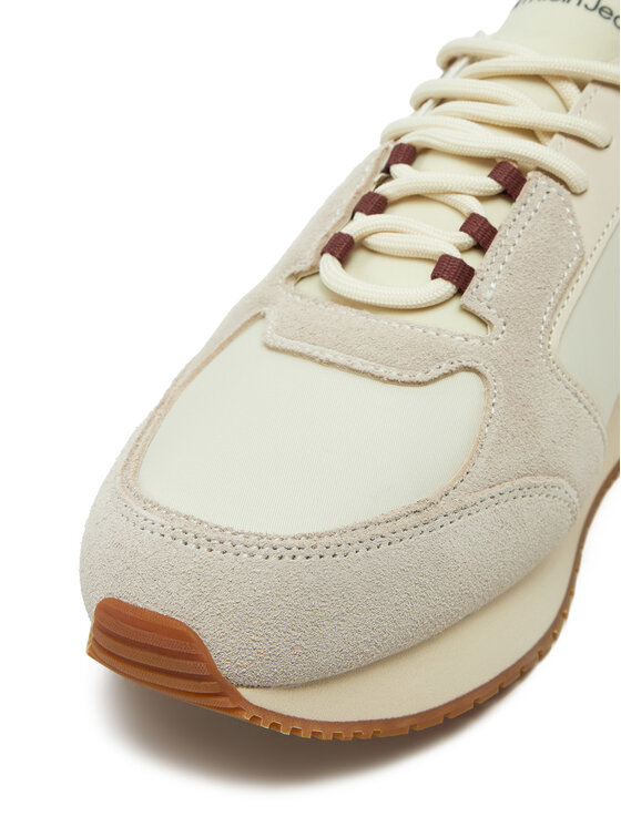 Calvin Klein Jeans Calvin Klein Jeans Sneakersy Retro Sock Runner Mg YM0YM01152 Beżowy