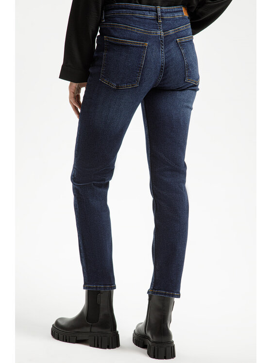 Cross Jeans Cross Jeans Jeansy P 476-053 Niebieski Straight Leg