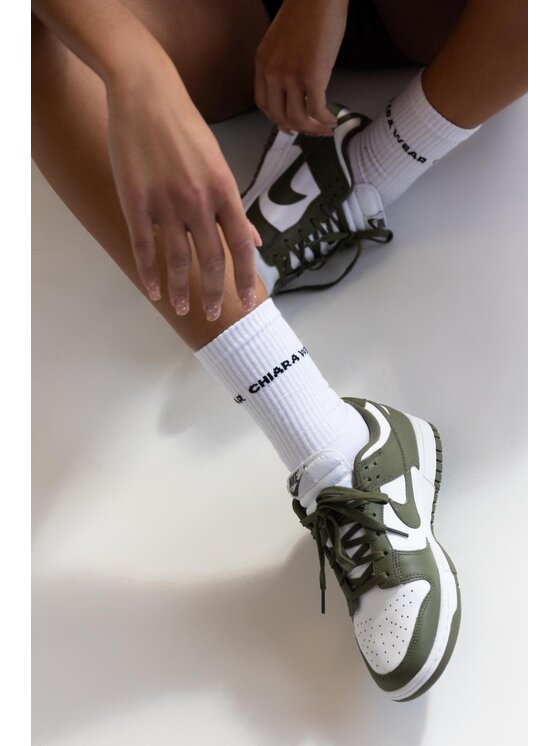 Chiara Wear Chiara Wear Skarpety wysokie damskie CHIARA WEAR SOCKS Biały