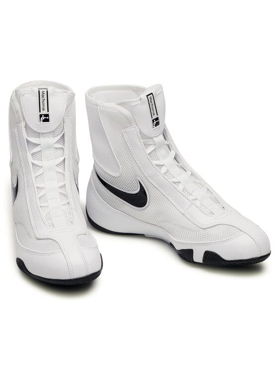 Nike Nike Scarpe da palestra Mid Boxing Shoe 333580 101 Bianco