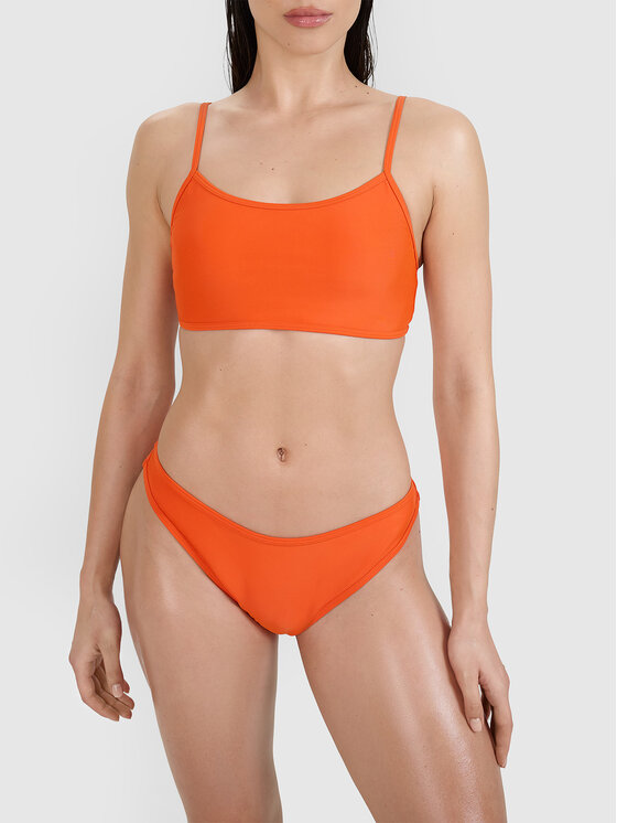 4F 4F Dół od bikini FOB SUMMER Pomarańczowy