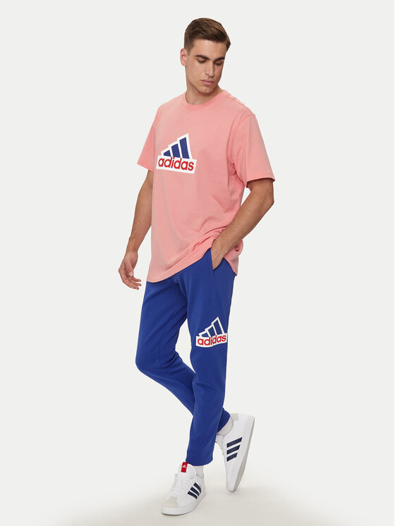 adidas adidas T-Shirt Future Icons Badge of Sport IS8342 Różowy Loose Fit